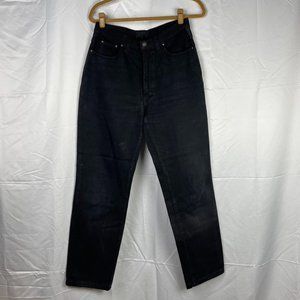 Retro Black Versace Couture Jeans
